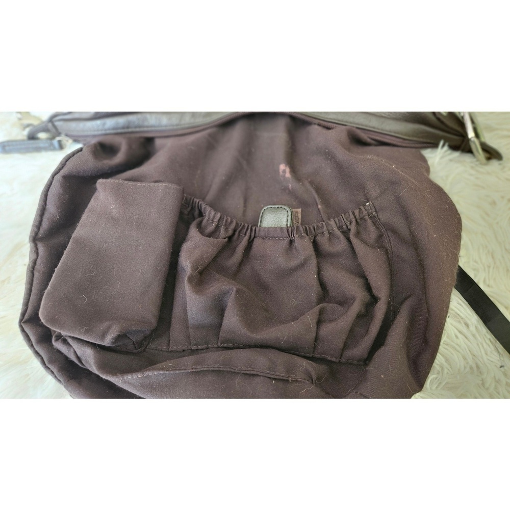 Vintage Stone Mountain Brown leather shoulder bag - Picture 8 of 12
